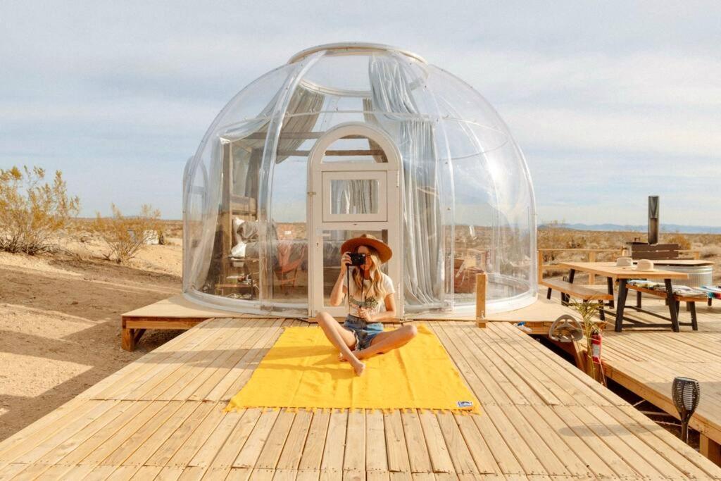 Jthavn-Joshua Tree Remote Dessert Bubble Dome Luaran gambar